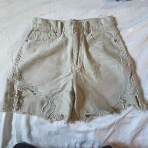 American eagle semi long shorts